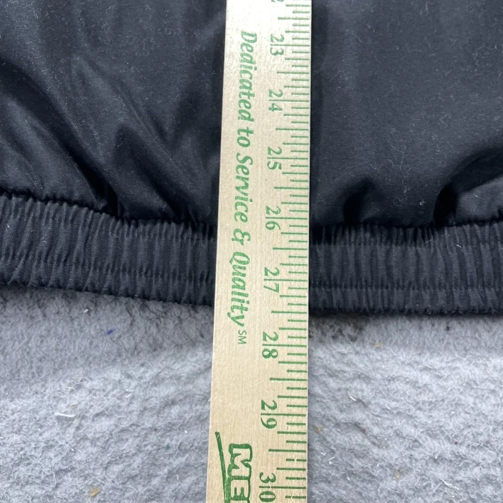Polo Ralph Lauren Jacket Men 2XL Black Harrington Bomber Full Zip Lined Logo VTG